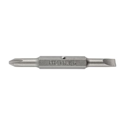 Replacement Bit 75mm Double Ended 8mm.sl6mm/ph2 For Kt2677