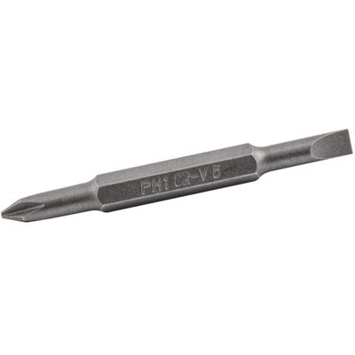 Replacement Bit 65mm Double Ended 6mm.sl5mm/ph1 For Kt2677