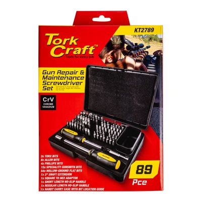 Gunsmithing Set 89pc Screwdriving Set Professional
