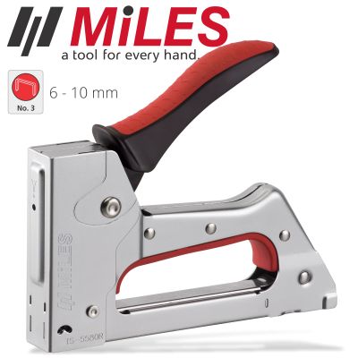 Staple Gun Metal Body Rubber Grip 22g 6_dash_10mm Jt21 Stap Reload Ind