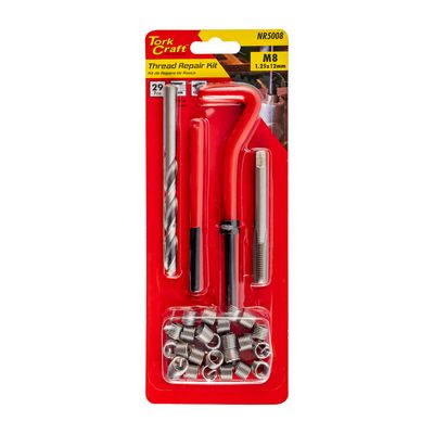 Thread Repair Kit 29pc M8 X 1.25 X 12mm Carded