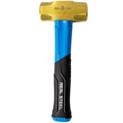 Brass Hammer 2lb Sledge Fibre Glass H&le
