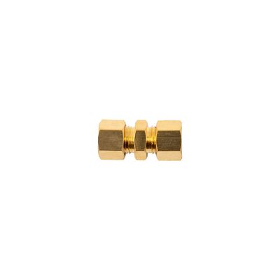 Brass Conical Str. Joint 6mm