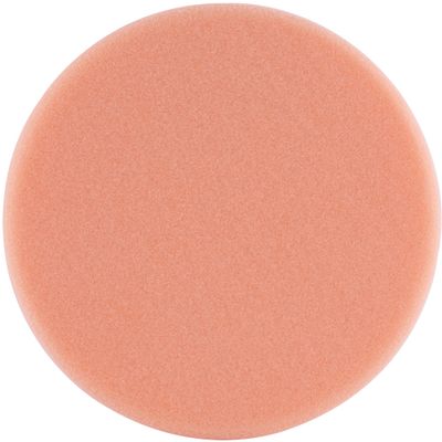 Foam Pad Hook And Loop Orange Sponge 150mm 6' Light Compounding