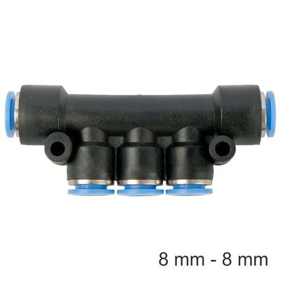 Pu Hose Fitting Manifold 8mm-8mm