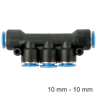 Pu Hose Fitting Manifold 10mm-10mm