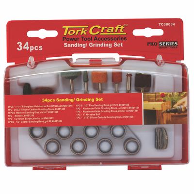 S&ing & Grinding Set 34 Pce Mini