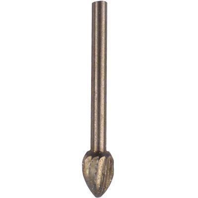 Mini H/speed Cutter 6.4mm Flame 3.2mm Shank