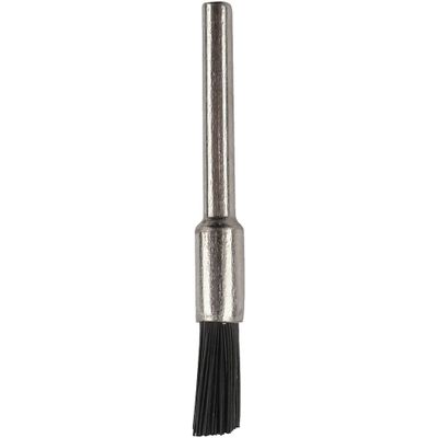 Mini Nylon Bristle Brush 3.2mm End 3.2mm Shank