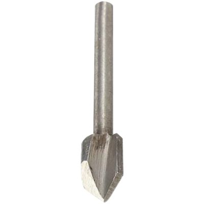 Mini Router Bit 6.4mm V-groove 3.2mm Shank