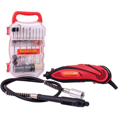 Mini Rotary Tool & 72 Pc Accessory Kit With Flexible Shaft
