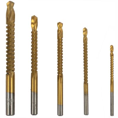 Drill Saw Set Hss Tin.coated 3-4-5-6-8