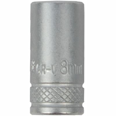 Socket 8mm 1/4' Drive Crv 12 .