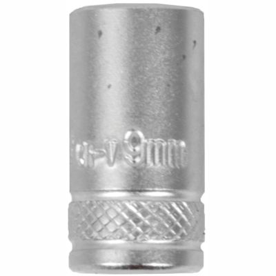 Socket 9mm 1/4' Drive Crv 12 .