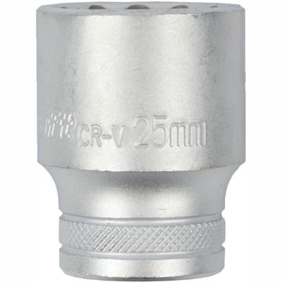 Socket 25mm X 33.8mm 1/2' Drive Crv 12 .