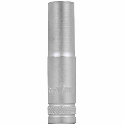 Socket 7mm 1/4' Dr Deep Socket Crv 12 .