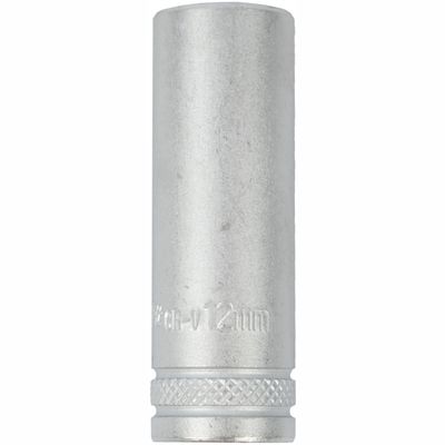 Socket 12mm 1/4' Dr Deep Socket Crv 12 .