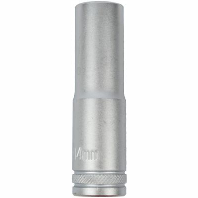 Socket 14mm 1/2' Dr Deep Socket Crv 12 .