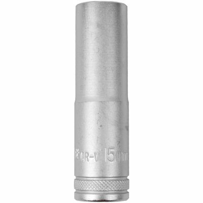 Socket 15mm 1/2' Dr Deep Socket Crv 12 .