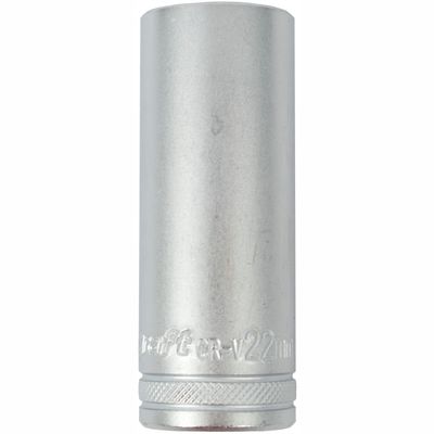 Socket 22mm 1/2' Dr Deep Socket Crv 12 .