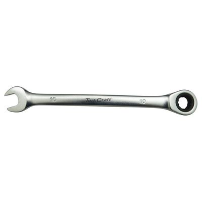 Combination Ratchet Wrench 10mm Fixed Head Spanner