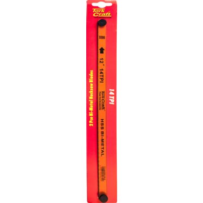2pc Hacksaw Blade Bi-metal 14tx300 Hanging Card