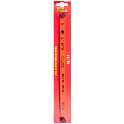 2pc Hacksaw Blade Bi-metal 18tx300 Hanging Card