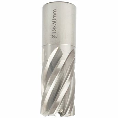 Annular Hole Cutter Hss 19 X 30mm Weld Shank 19.05mm