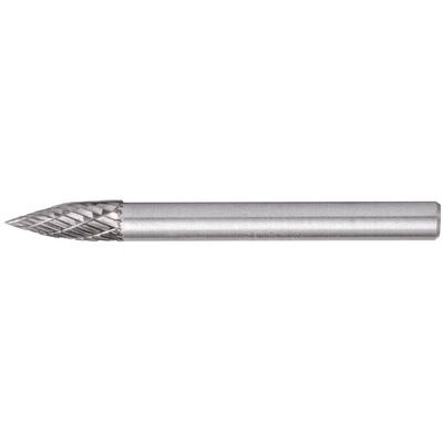 Rotary Burr Tungsten 6x18x6mm Conical Curve
