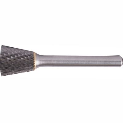 Rotary Burr Tungsten 16x6x16mm Inverted Cone