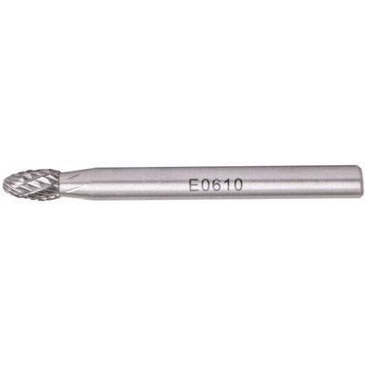 Rotary Burr Tungsten 6x10x6mm Rounded