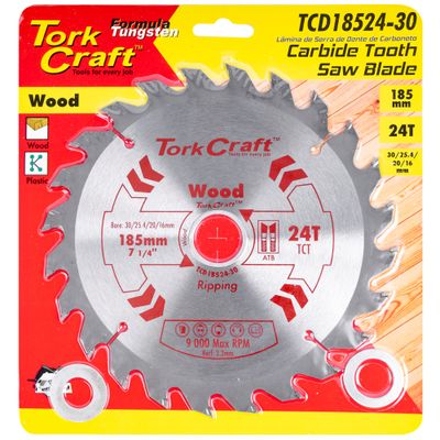 Blade Tct 185 X 24t 30/20/16/1 General Purpose Combination