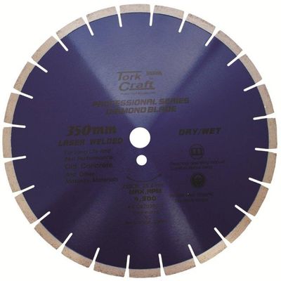 Diamond Blade 350x25.4mm Concrete Laser Welded Segmented