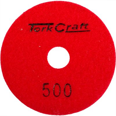 100mm Diamond Polishing Pad 500 Grit Dry Use