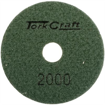 100mm Diamond Polishing Pad 2000 Grit Dry Use