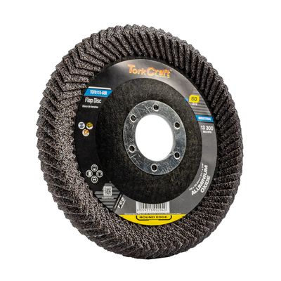 Flap Disc Round Edge A/o 115mm 60 Grit Flat
