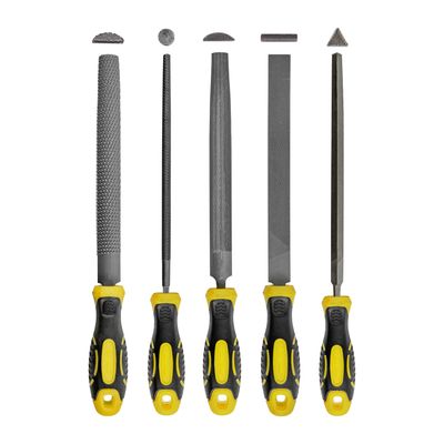 File Set 5pc Flat/rnd/tri-angle/half Rnd/half Rnd Rasp