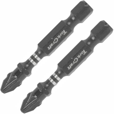 Impact Pozi.2 X 50mm Power Bit 2/card Pz2