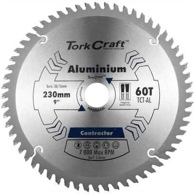 Blade Contractor Alum 230 X 60 30-16 Circular Saw Tct