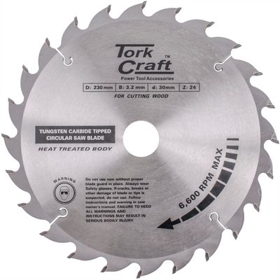 Blade Tct 230 X 24t 30/1/20 Atb Positive Profesional Industrial