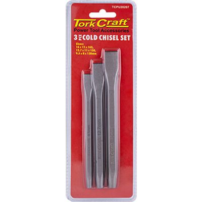 TORK CRAFT Cold Chisel 3pc