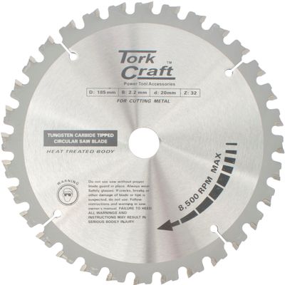 Tct Blade Steel Cutting. 185x32t 20/16