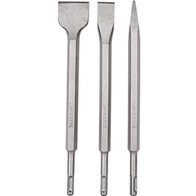 Sds + Chisel Set 3pce .ed 14mm Flat 20mm Flat 40mm TORK CRAFT
