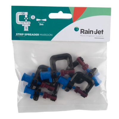 MICRO RAINJET 5XHEAD STRIP SPREADER MAROON