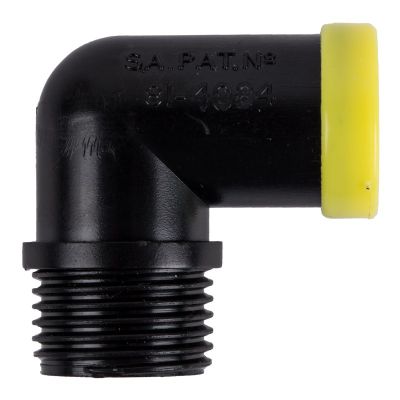 FULL FLOW MALE COMBINATION ELBOW 25MM X 1 IN.
