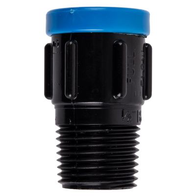 FULL FLOW MALE ADAPTOR 25MM X 1/2 IN.