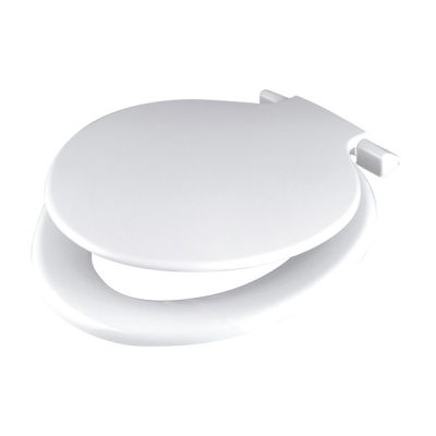 WIRQUIN Toilet Seat Calypso Therm Pl Hng Wht 1.2kg
