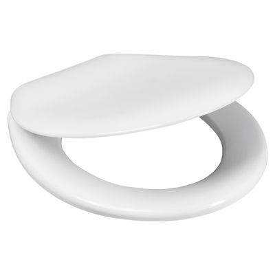WIRQUIN Toilet Seat Club 90 Thermodur Ss Hng Wht 1