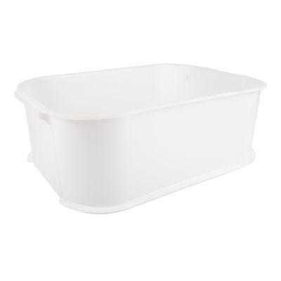 Meat Tray Virgin Small 495mmx350mmx178mm 22l White
