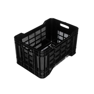 Crate Vented 528mmx354mmx295mm Black